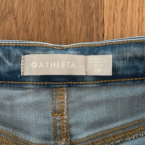Athleta jeans size 2P - Picture 2 of 8